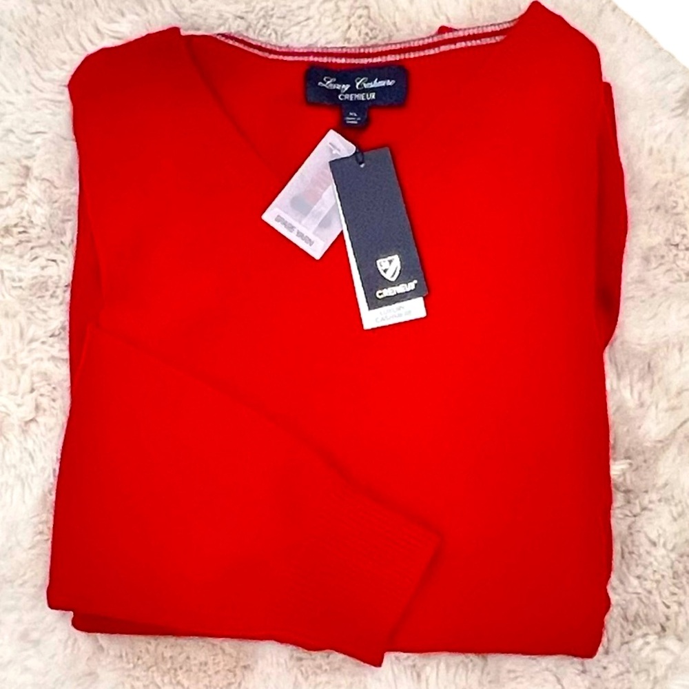NWT $200 Daniel Cremieux Cashmere Sweater - Picture 9 of 12